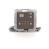 Regulator temperatury z wyświetlaczem z czujnikiem zewnętrznym (moduł) 16(2) A, 230V, brąz mat | DTRNSZ.01/46 Kontakt Simon