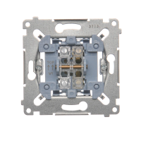 Łącznik jednobiegunowy (mechanizm) 10AX, 250V, szybkozłącza SW1M Simon 54 | SW1M Kontakt Simon