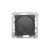Łącznik z opóźnieniem wyłaczenia (moduł) 20-500 W, czarny mat, Simon 54 | DWC10T.01/49 Kontakt Simon