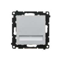 Oprawa oświetleniowa LED 14 V* (0,56 W). Barwa zimna biała 5900 K, Aluminium mat Simon 55 | TOS5K14.01/143 Kontakt Simon