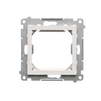 Adapter (przejściówka) na osprzęt standardu 45 × 45 mm, Biały mat Simon 55 | TA45.01/111 Kontakt Simon