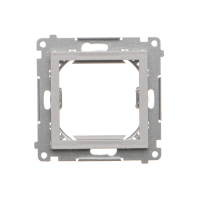 Adapter (przejściówka) na osprzęt standardu 45 × 45 mm, Aluminium mat Simon 55 | TA45.01/143 Kontakt Simon