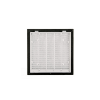 Filtr wylotowy, kratka wentylacyjna z filtrem GV 300 z uszczelką, otwór177x177mm,IP54,RAL7035 GN300 | GV300 Depro Components