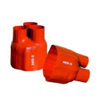 Palczatka termokurczliwa trzypalczasta na średnie napięcie do 36 kV AKR5 170/56 czerwona (1szt) | TKP3K170568528D1 Radpol