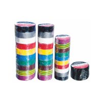 Taśma elektroizolacyjna samoprzylepne z PCV AR 19/20-C dł.20mxszer.19mmxgr.0,13mm czarna (10szt) | TTENK1920C00 Radpol