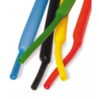 Rura termokurczliwacienkościenna,+125 °C, RCH1 38/19x1-RM miks 5 kolorów, tęcza (1m) | WRJCC3801190110030L1 Radpol