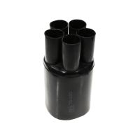 Palczatka termokurczliwa pięciopalczasta, AK5 1,5-16 czarna (1szt) | TKP5K032071103C1 Radpol