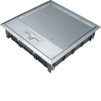 Pokrywa uchylna VEQ06 200x200 wykładzina 12mm stal nierdzewna, Tehalit.VE-EE | VEQ0612E Hager
