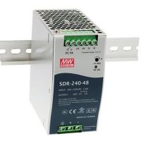 Zasilacz impulsowy DIN 240W 24V/10A Mean Well | SDR-240-24 Meanwell