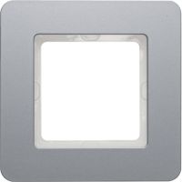 Ramka pojedyncza, aluminium, Q.7 | 10116074 Hager