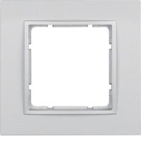 Ramka pojedyncza, alu, mat, B.7 | 10116424 Hager