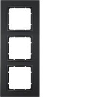 Ramka potrójna, antracyt, mat, B.7 | 10136626 Hager