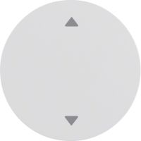 Klawisz z nadrukiem symbolu "strzałki" biały, połysk, R.1/R.3 | 16202049 Hager