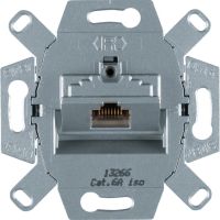 Mechanizm gniazda komputerowego UAE 1-kr (RJ45), ekranowane, kat.6a iso, One.platform | 4586 Hager