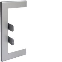Maskownica przebicia 65x130, stal, alu, Tehalit.BRAP | BRAP65130WLAN Hager