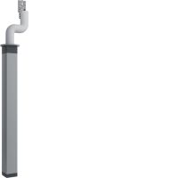 Kolumna dwustronna DA200-45, z elastycznym przyłączem, wys. 2m, aluminium | DAF2452000ELN Hager