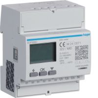 Licznik energii elektr. 3-f, przekł. 1-5A 4M, wyjście imp., MID, agardio.measure | ECP300C Hager