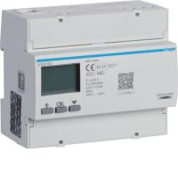 Licznik energii elektrycznej 3-fazowy, 125A 6M, Modbus, MID, Agardio.measure | ECR310D Hager