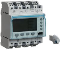 Zegar cyfrowy roczny+tygodniowy 300 kroków progr. 230V 2P+2NO 10A QuickConnect | EG493E Hager