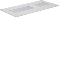 Płyta zamykająca dolna przesuwna 5-polowa gł. 600mm, Univers | FZ765D Hager