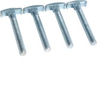 Śruba młoteczkowa M12x100mm, Cu10, Univers NHC (opak 4szt) | HK10M12S Hager