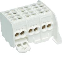 Zaciski rozgałęźne 3-polowe 2x25/2x16mm2 | KH23C Hager