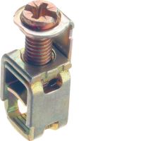 Zacisk uziemiający, bezbarwny | L4187CHRO Hager