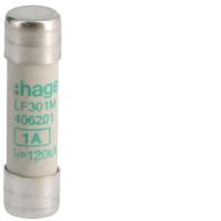 Wkładka bezpiecznikowa cylindryczna CH-10 10x38mm aM 1A 500VAC | LF301M Hager