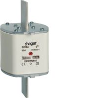 Wkładka bezpiecznikowa nożowa NH4a wskaźnik podwójny uchwyt nieizolowany gTr 1443A 400VAC | LNH41443M4T Hager