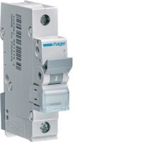 Wyłącznik nadprądowy 6kA 1P B 63A MCB | MBN163E Hager