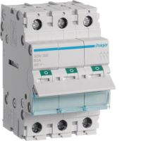 Modułowy rozłącznik izolacyjny 3P 100A 400VAC | SBN390 Hager