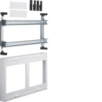 Blok z szyną nośną dla 4xNH00(8xNH000) 300x500mm, Univers N | UD22D4B Hager