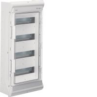 Rozdzielnica n/t IP65 odporna na UV przetłoczenia 4R/48M (4x12), Vector outdoor | VE412PN Hager