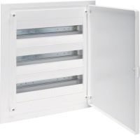 Rozdzielnica modułowa podtynkowa 3x18 IP40, drzwi pełne, Golf | VF318PD Hager