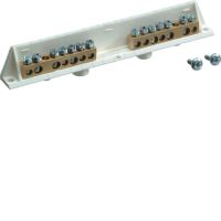 Wspornik z zaciskami PE/N 2x7 zaciski, Vector/Vector outdoor | VZ723 Hager