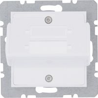 Płytka gniazda światłowodowego, biały lumina | WL2410 Hager