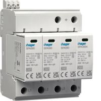 Ogranicznik przepięć T1+T2 SPD MOV 4P TN-S/TT