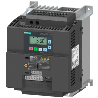 Przemiennik częstotliwości SINAMICS V20, 2,2kW 1x200-240V AC 47-63Hz, z filtrem C1, IP20 | 6SL3210-5BB22-2BV1 Siemens