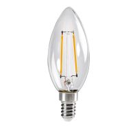 Lampa LED XLED C35 2,5W (25W) 250lm 2700K WW E14 świeczka przeźroczysta Filament | 29617 Kanlux