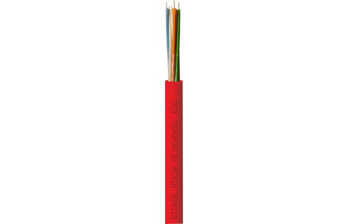 Kabel bezhalogenowy HTKSH FE180/PH90/E90 4x2x0,8 KRĄŻEK | B10004 Bitner
