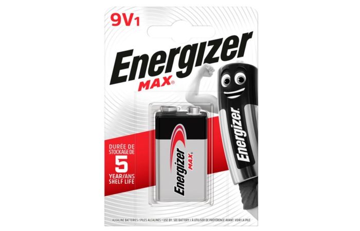 Bateria Energizer MAX 9V 6LR61 /1 (opak 1szt) | 7638900426663 Energizer