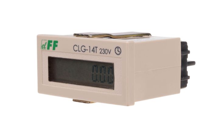 Licznik czasu pracy panelowy bez resetu CLG-14T 230V | CLG-14T F&F