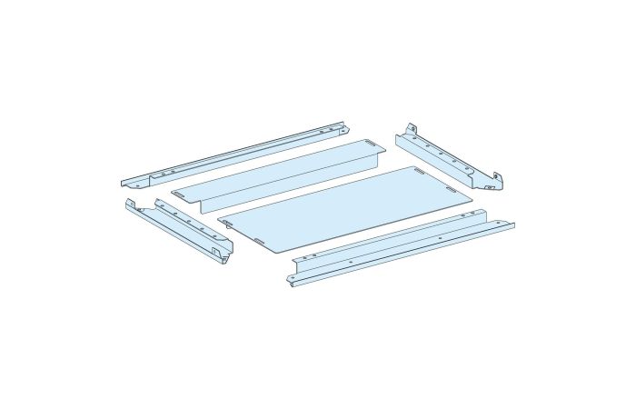 Płyta dławnicowa dwuczęściowa 650x400mm (SxG) IP30 Prisma Plus | 08496 Schneider Electric