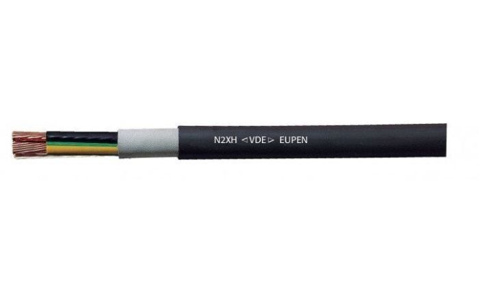 Kabel bezhalogenowy N2XH-J 4x1,5 0,6/1kV B2ca  BĘBEN | N2XH-J-4X1,5-RE-1KV (B2CA) Elpar