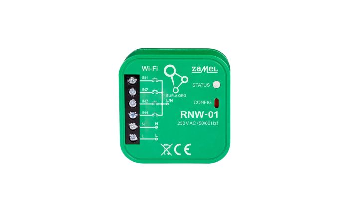 Interfejs 4-wejść WI-FI dopuszkowy, TYP: RNW-01 | SPL10000027 Zamel