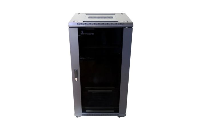 Szafa RACK 19" 22U 600X600 stojąca czarna EXTRALINK | EX.14381 BATNA SPÓŁKA Z OGRAN