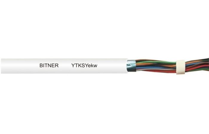 Kabel telekomunikacyjny YTKSYEKW 2x2x0,8 KRĄŻEK | TS0124 Bitner