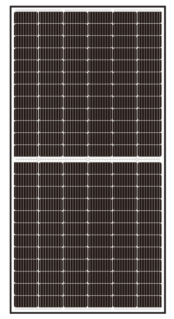 Panel fotowoltaiczny ZnShine ZXM6-NHLDD144-450/M 450W Bifacial Double Glass rama czarna