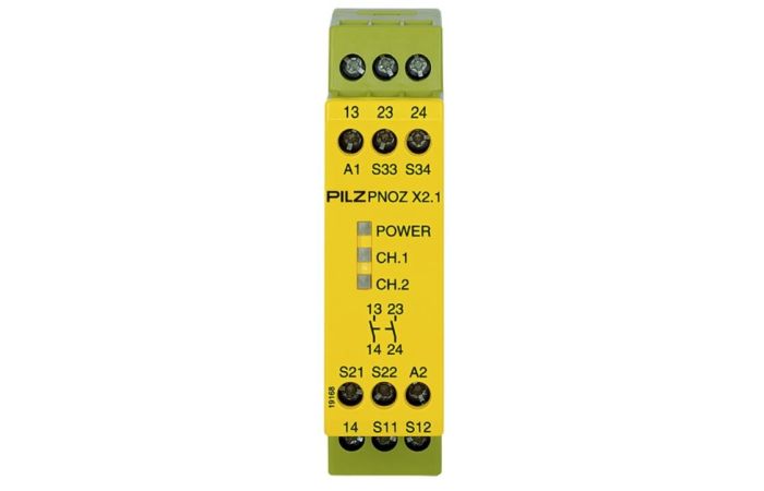 Przekaźnik bezpieczeństwa PNOZ X2.1 24VAC/DC 2n/o | 774306 Pilz