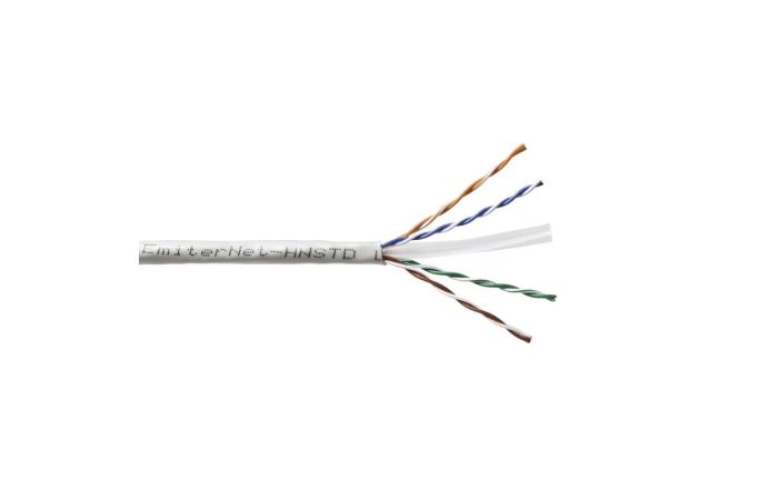 Przewód UTP kat.6 drut 4x2x23AWG (4x2x0,5) PVC Emiter Net Standard KRĄŻEK | K/EMITERNET-UTP6PVC-STD. Emiternet